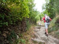 Valleraugue (30) Bernard dans les premières marches 12 juillet 2018
