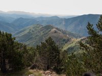 Bassurels (48) La crête des 4000 marches vue depuis le GR7 12 juillet 2018