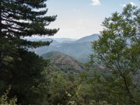 Valleraugue (30)  Vue depuis la descente vers le col du Pas 12 juillet 2018
